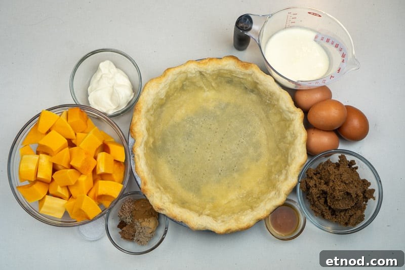 Ingredients for this pie
