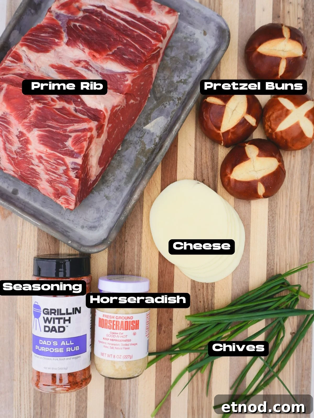 Juicy Grilled Prime Rib Sliders Recipe for Game Day 3 Grilled Prime Rib Sliders Ingredients.