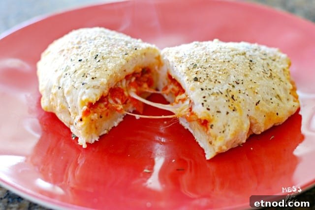 cheesy weight watchers calzone