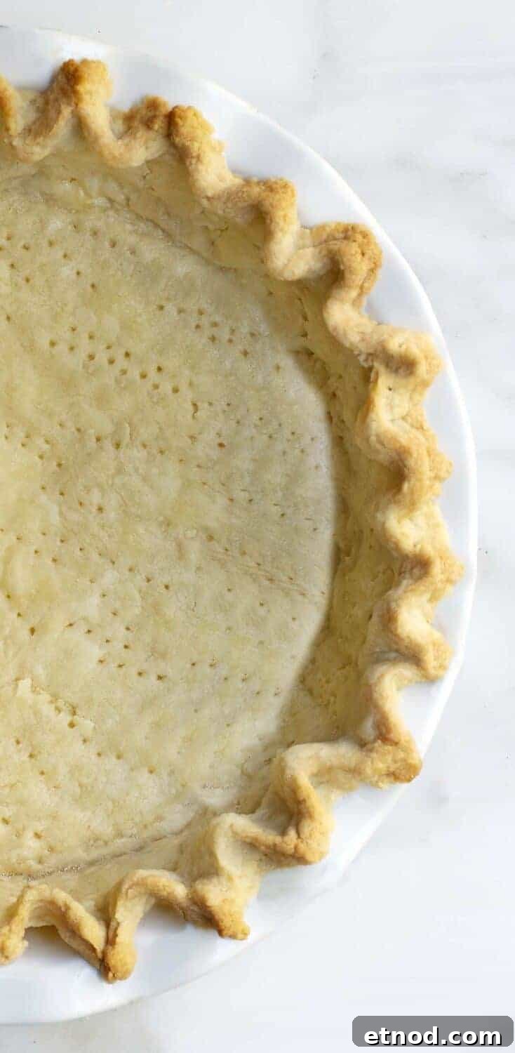 Fully Baked Lard Pie Crust