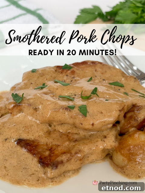 Creamy Basil Pesto Chicken Recipe with Garlic Parmesan Sauce 15 smothered pork chops, garlic gravy pork chops, best 30 minute meal recipes, easy pork chops, smothered whole garlic pork chops, creamy pork chop gravy, best quick and easy pork chop recipe, super fast dinner ideas, best smothered pork chops recipe, fast and easy pork chop gravy