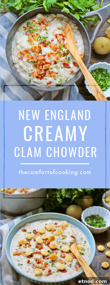 Classic New England Creamy Clam Chowder Recipe 10 Snow's logo