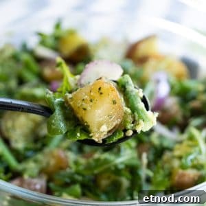Italian red potato salad