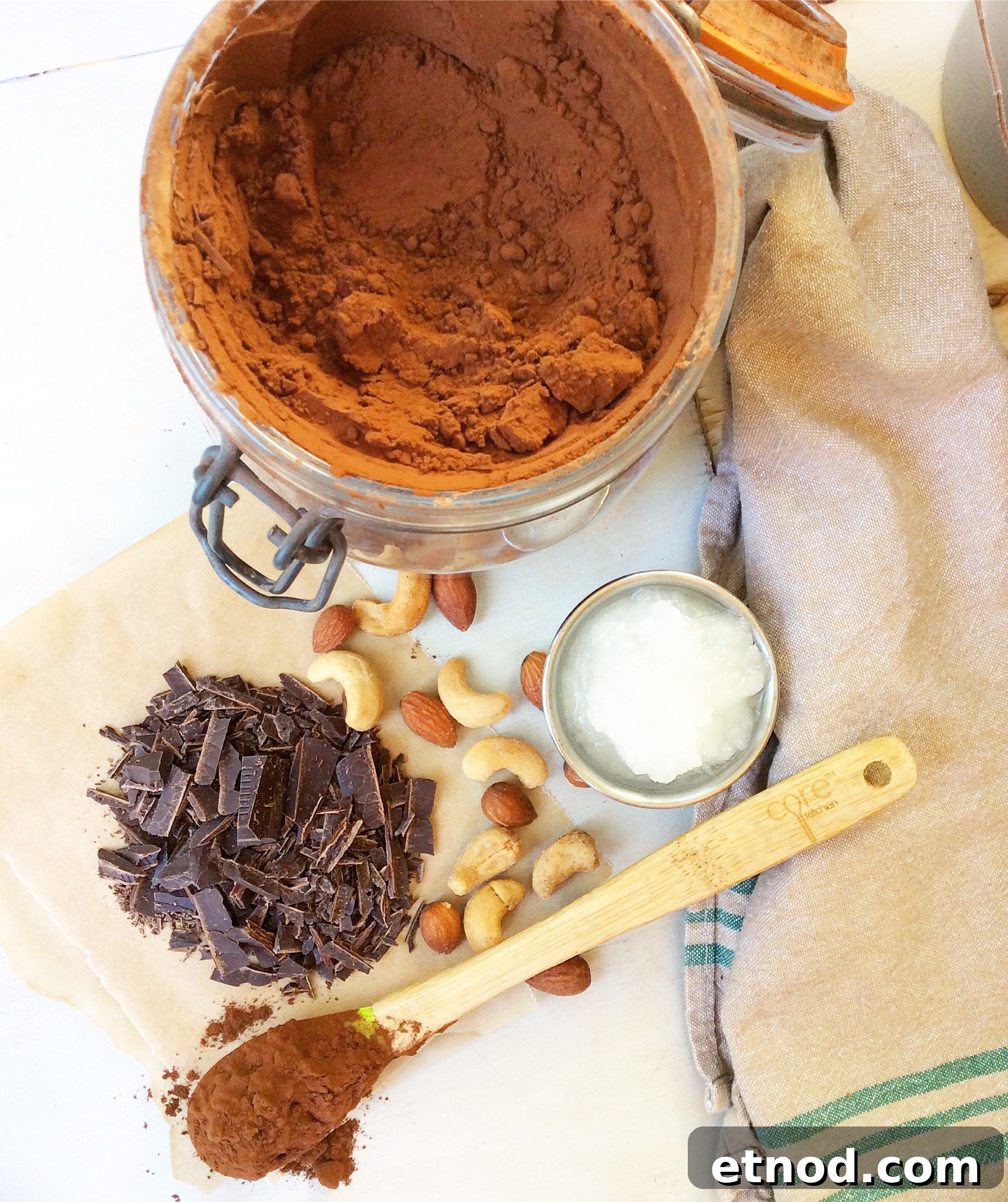 Dark Chocolate Cashew-Almond Butter