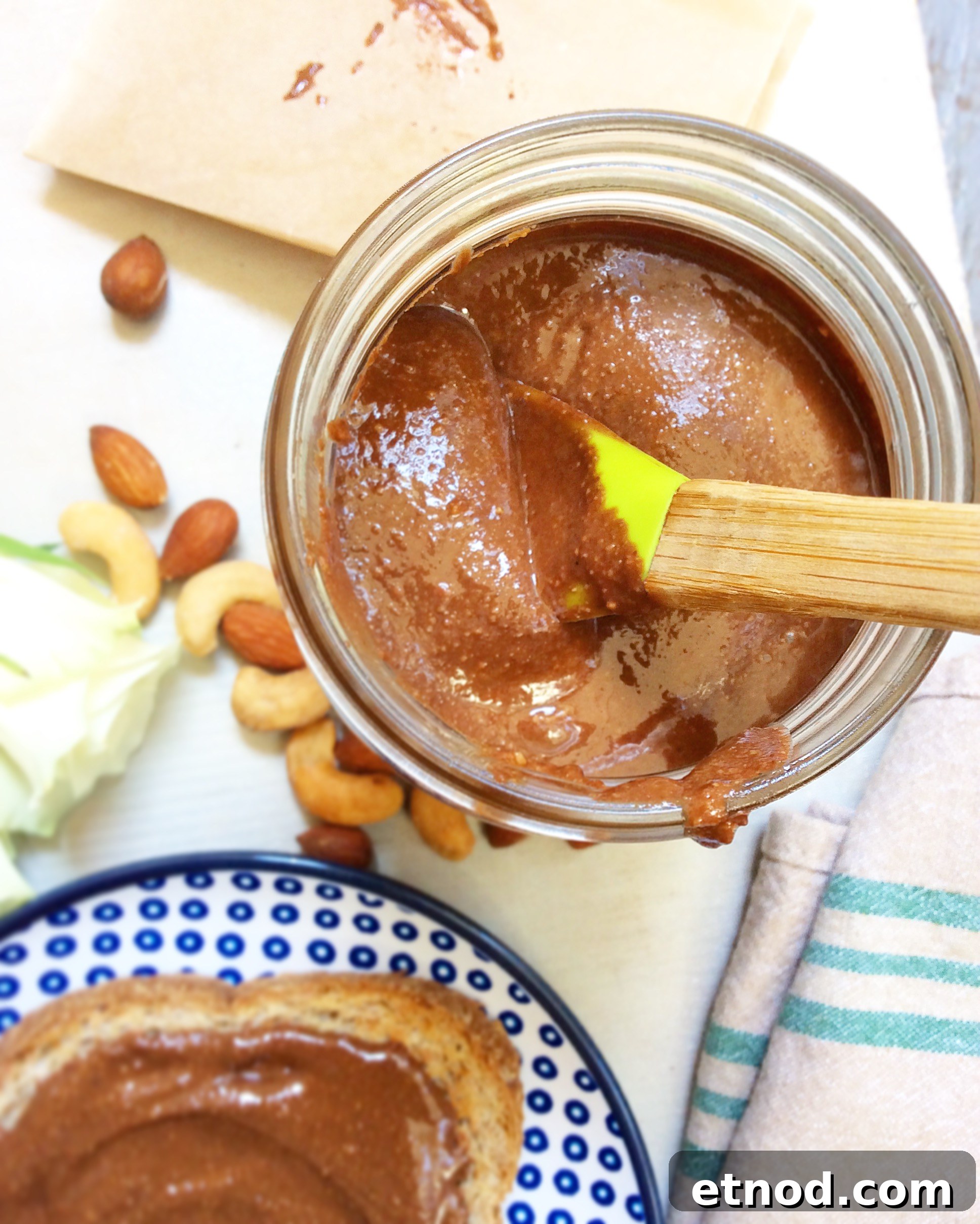 Dark Chocolate Cashew-Almond Butter
