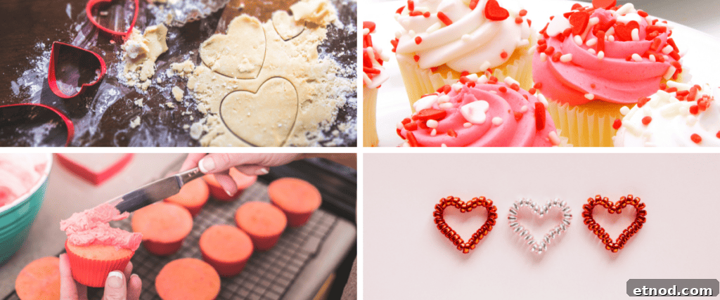 25 Charming Valentine's Gifts for Bakers and Dessert Makers 3 Valentine table runner