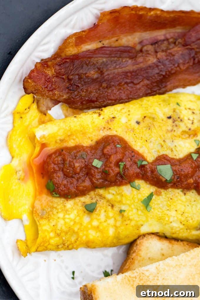 Spicy Chorizo and Chile Omelette Recipe for Brunch 4 Chorizo Chile Omelet
