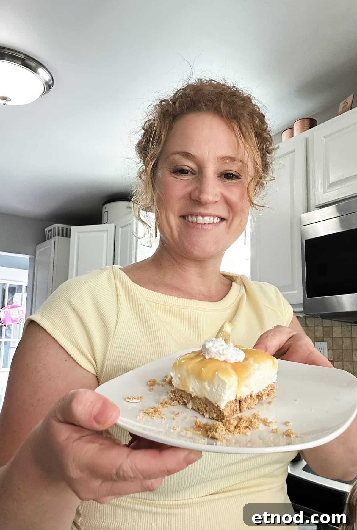 Limoncello Cheesecake Bars (No-Bake) 9 stef with limoncello bars