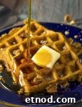 Pumpkin Spice Waffles with Maple Syrup Recipe 5 img 2851 4