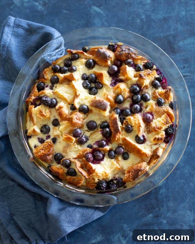 Blueberry Croissant Puff Recipe: Flaky, Fruity Breakfast Pastry 6 Blueberry Croissant Puff