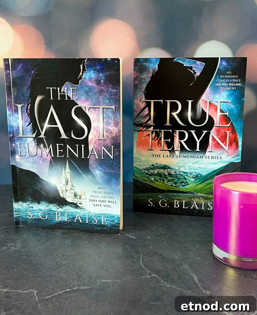 4 Compelling Reasons to Read The Last Lumenian Series by S.G. Blaise 2 Book cover and scene