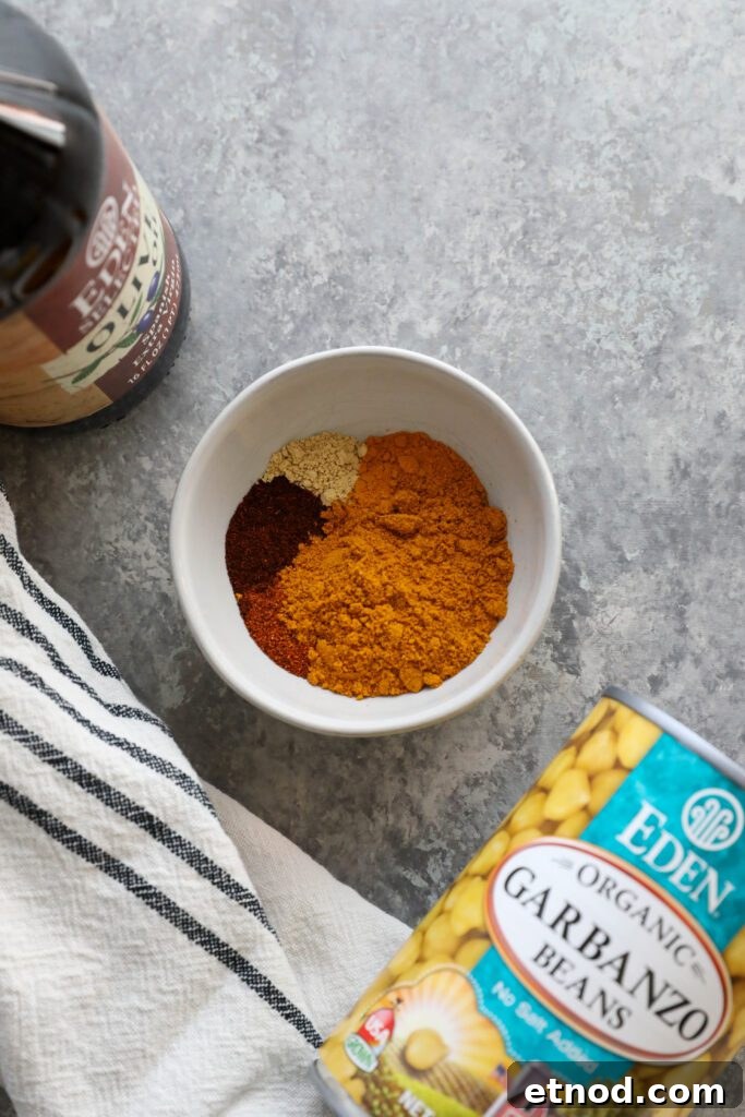 Creamy Vegan Vegetable Korma Recipe — Flavorful Indian Curry 4 korma spice mix in bowl