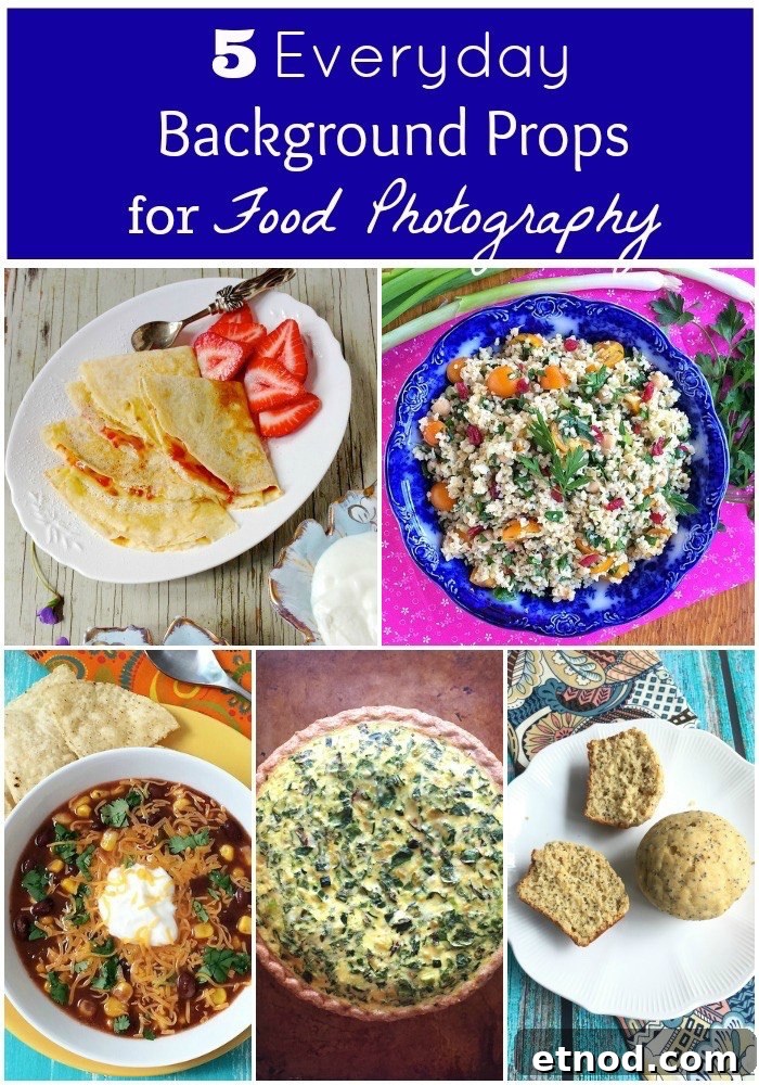Food Photography for Smartphones - 5 Everyday Background Surfaces via LizsHealthyTable.com Food Photography for Smartphones - 5 Everyday Background Surfaces via LizsHealthyTable.com