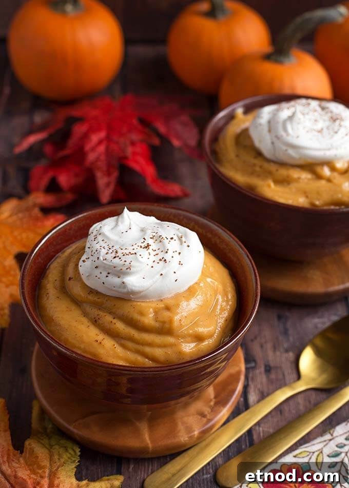 Quick Pumpkin Pie Pudding