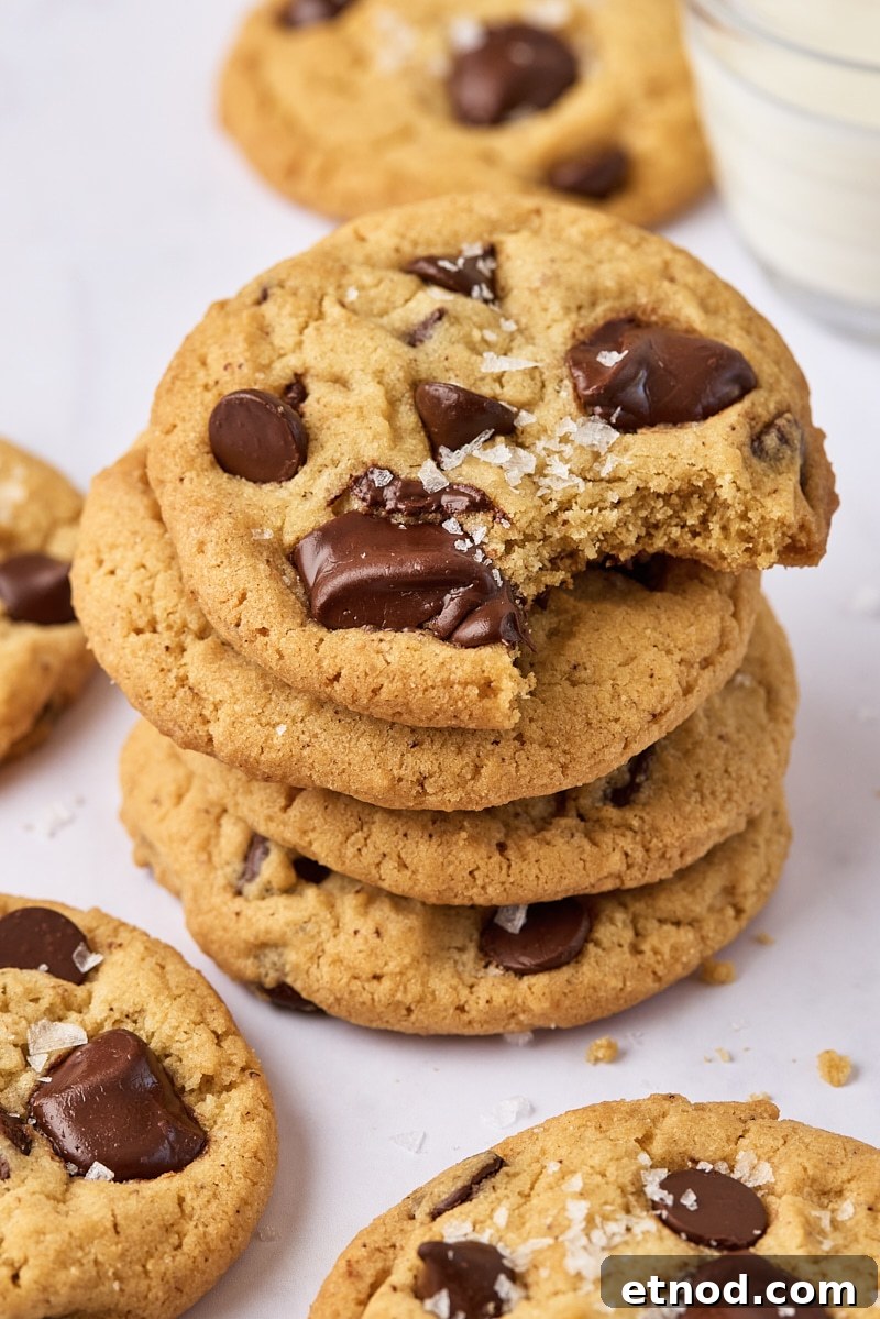 Brown Butter Chocolate Chip Cookies with Extra Chewiness 3 Brown Butter Chocolate Chip Cookies
