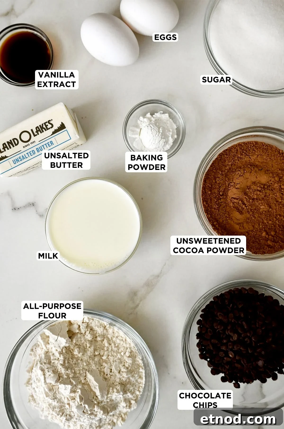 Decadent Chocolate Loaf Cake Recipe for Moist, Rich Results 5 Ingredients to make a chocolate loaf cake.