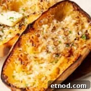 Crispy Air-Fried Spaghetti Squash Recipe 11 Fluffy air fryer spaghetti squash noodles topped with freshly grated parmesan.