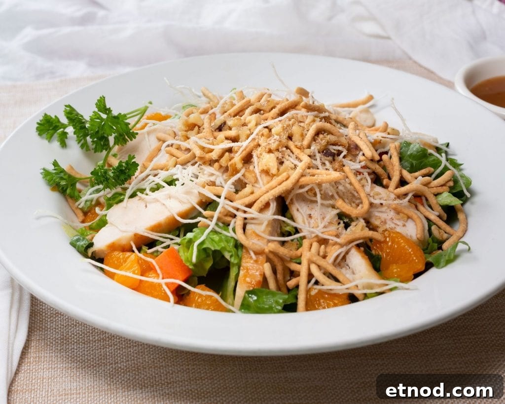 Asian chicken salad