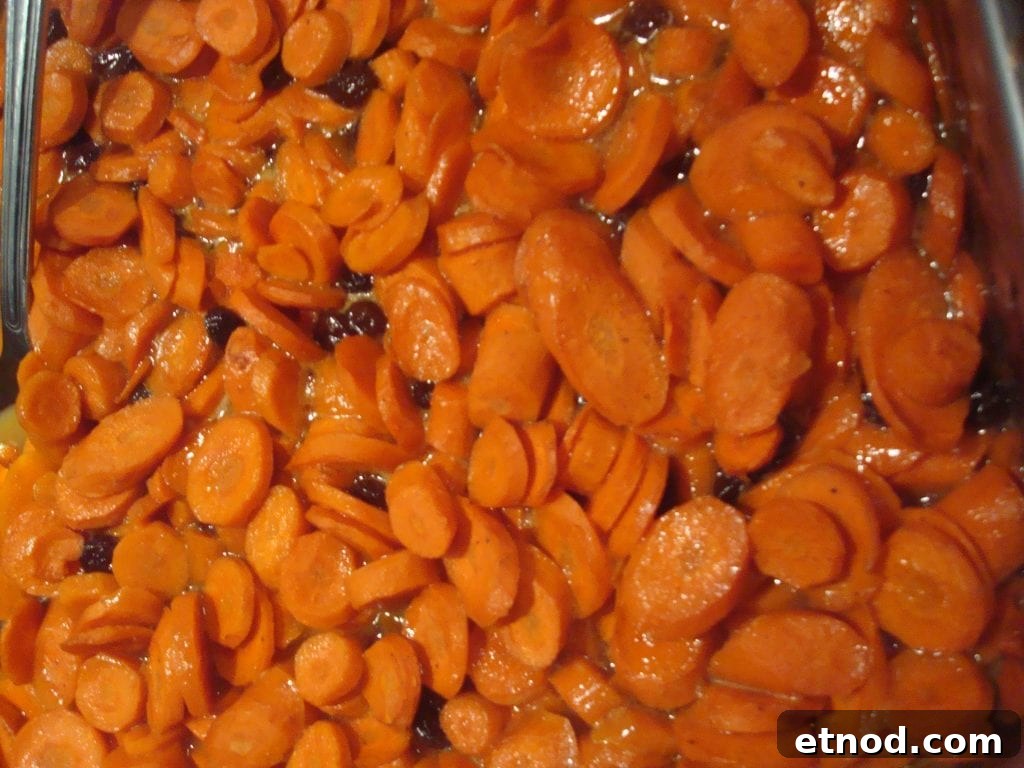 Orange glazed carrots