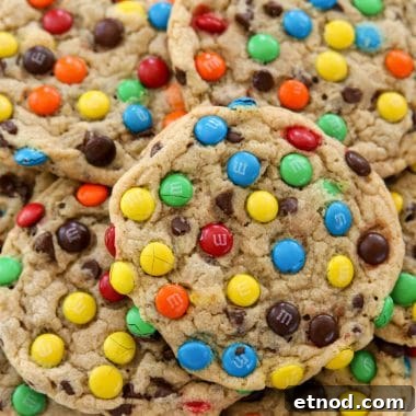 Best M&M Cookies