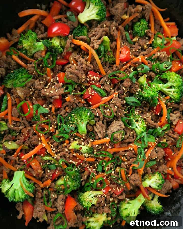 30-Minute Korean Ground Beef Stir-Fry (One-Pot Recipe) 12 img 3728 11