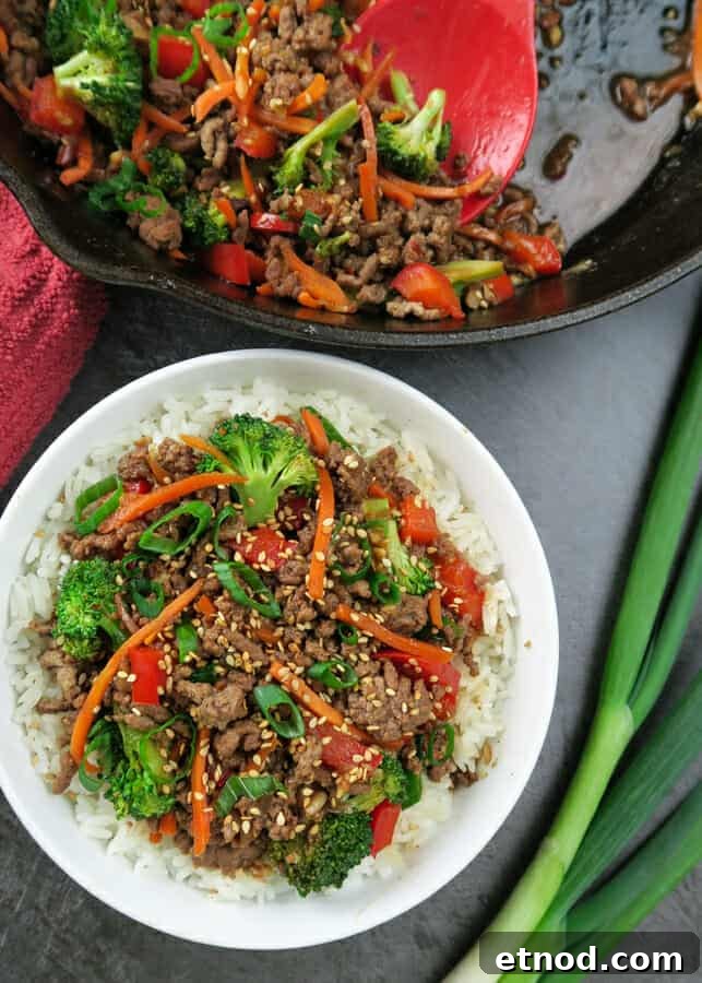 30-Minute Korean Ground Beef Stir-Fry (One-Pot Recipe) 3 img 3728 2