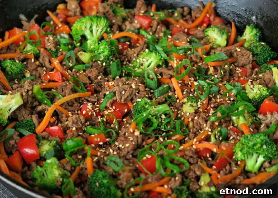 30-Minute Korean Ground Beef Stir-Fry (One-Pot Recipe) 9 img 3728 8