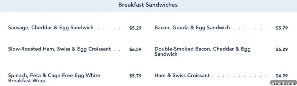 Main Street Bakery: Artisan Breads, Pastries & Coffee Near You 8 breakfast sandwich menu.