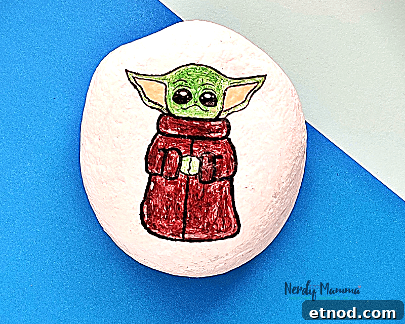 Holiday Survival Tips for New Moms: 5 Genius Time-Savers 9 Baby Yoda Rock Painting