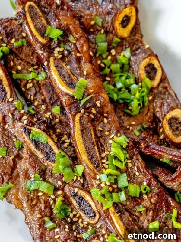 Perfect Rice Pilaf Recipe You Can Make Tonight 7 picture of korean grilled flanken ribs on a plate