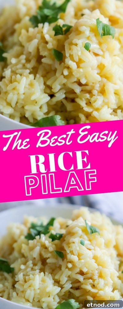 Perfect Rice Pilaf Recipe You Can Make Tonight 9 rice pilaf with parsley on it