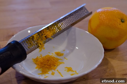 Soft Ginger Cookies with Orange Glaze Recipe 11 Orange peel zested.