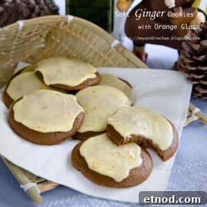 Soft Ginger Cookies with Orange Glaze Recipe 17 Belsnickle Cookies