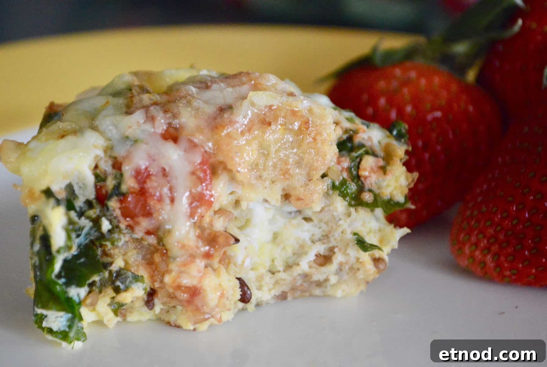 kale egg breakfast cups