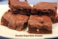 Fudgy Chocolate Peanut Butter Brownies Recipe