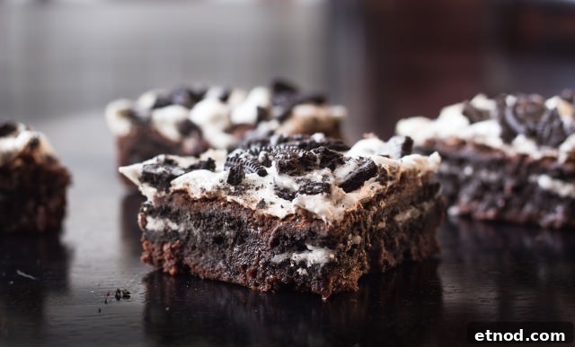 Oreo Toffee Brownies