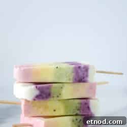 Rainbow Fruity Frozen Yogurt Popsicles: Refreshing Summer Treat 10 img 45775 9