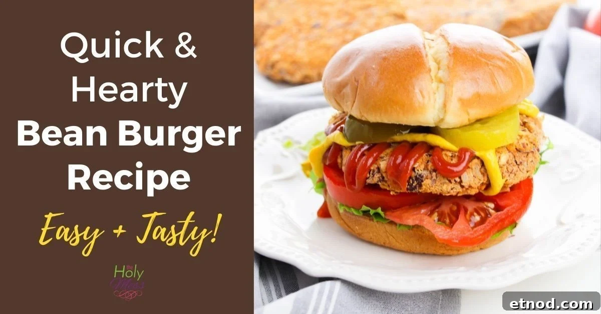 Easy Bean Burger Recipe