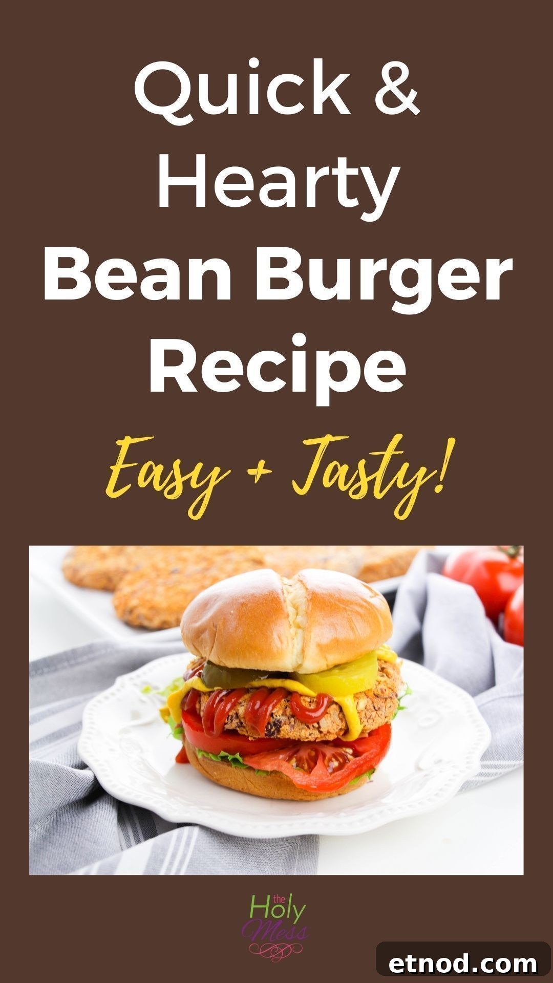 Easy Bean Burgers to Make cover photo