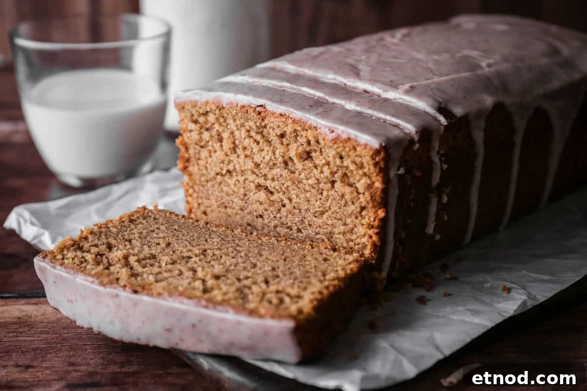 Homemade Oven-Baked Apple Butter Recipe for Spreads & Gifts 13 Apple Butter Cake sliced to show its soft moist tender crumb.