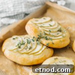 Apple Thyme Foccacia