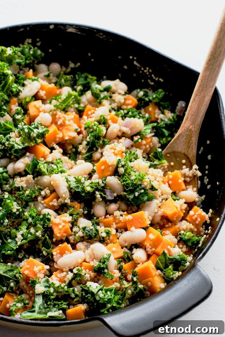 Roasted Sweet Potato Quinoa Bowl with Maple Tahini Dressing 2 sweet potato quinoa bowl