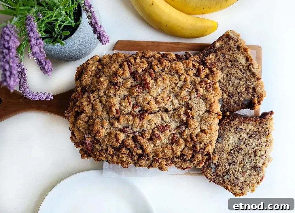 Crunchy Banana Nut Loaf Recipe for Home Bakers 7 banana nut crunch bread