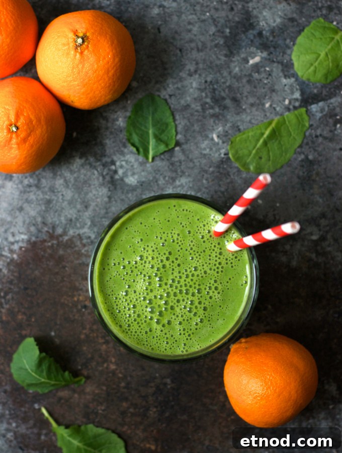 Kale Clementine Smoothie