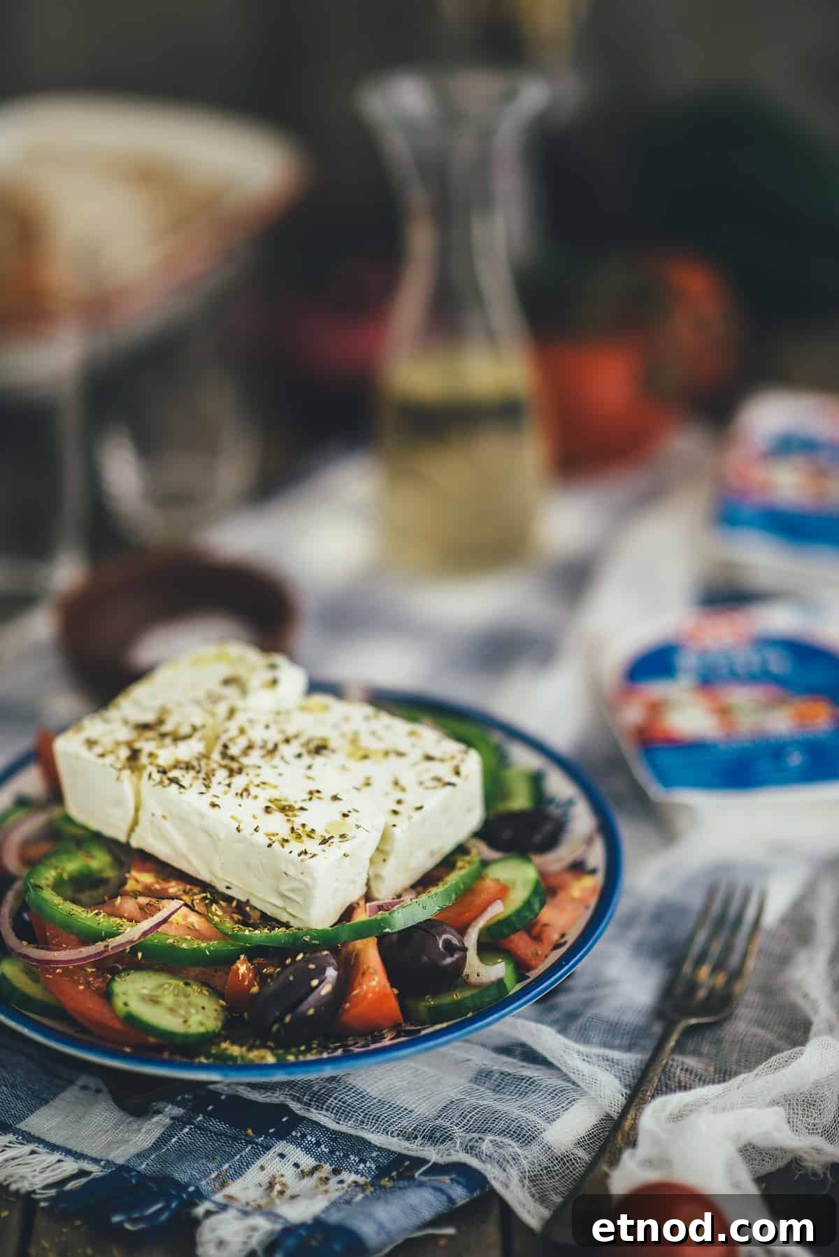 How to Make Authentic Greek Salad: Classic Recipe & Tips 3 Greek salad served on a plate