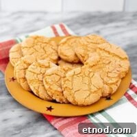 peanut butter crackles on a plate