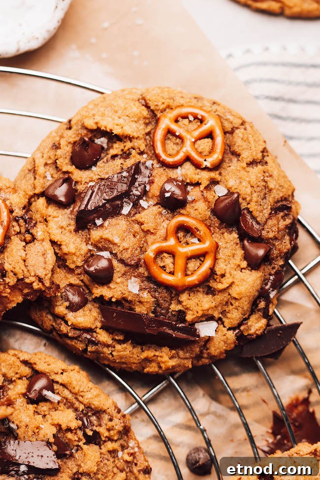 Kitchen-Sink Pumpkin Cookies That Melt in Your Mouth 13 finished cookie stack