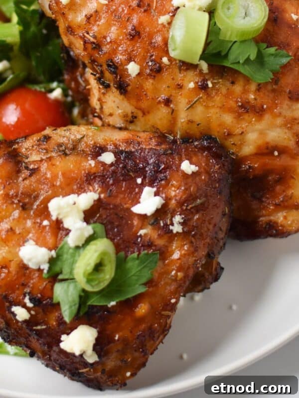 Turmeric Chicken Recipe: Flavorful Roast with Golden Spice 12 Air Fryer Mediterranean Chicken Thighs 1200 x 1200