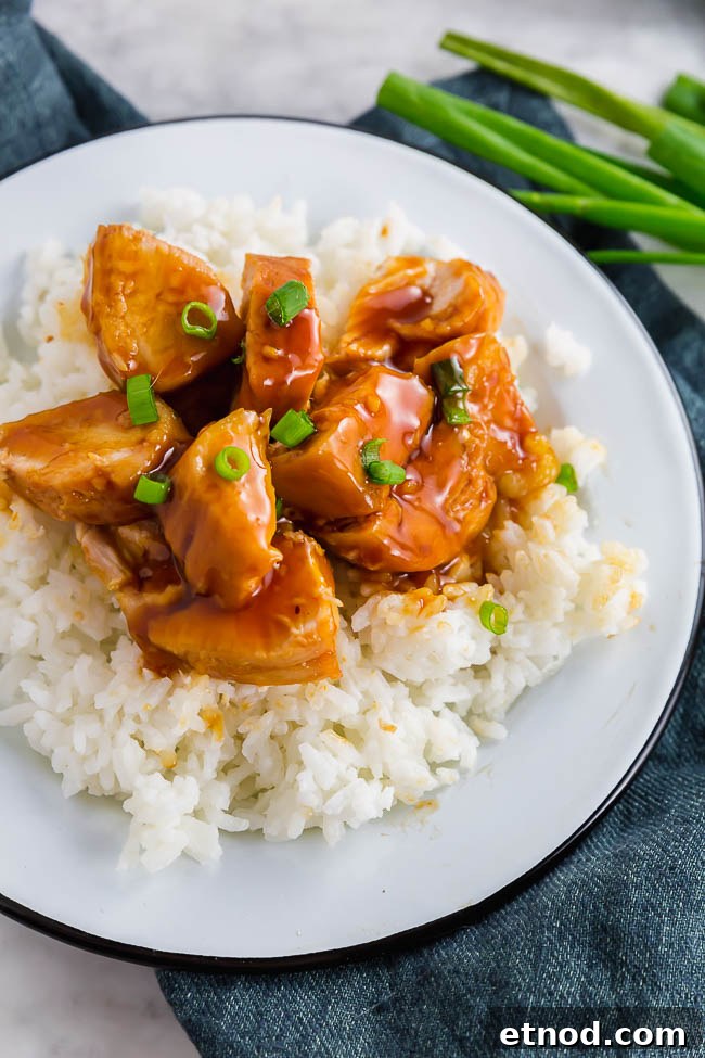 Top 10 Most-Popular Gluten-Free Recipes of 2017 4 Easy Gluten-free Sweet Chicken served over rice