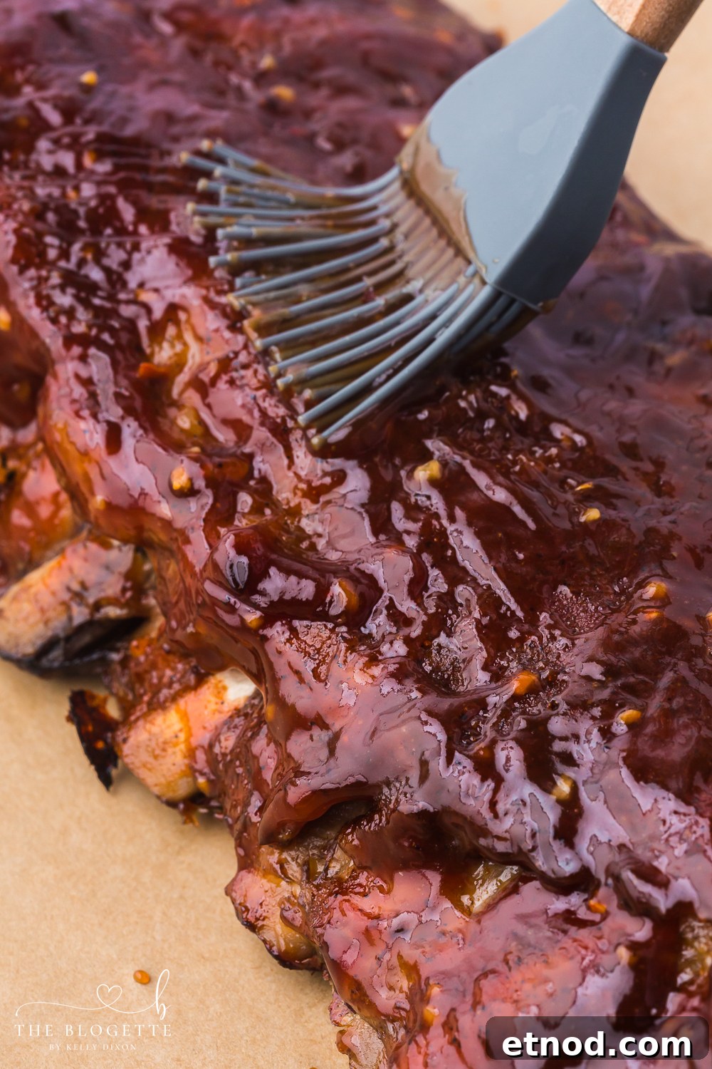 Brush with sauce